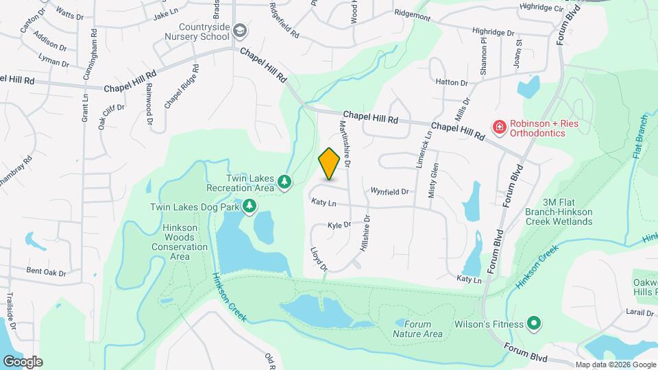 117 Hollyridge Ln Map and Location Details