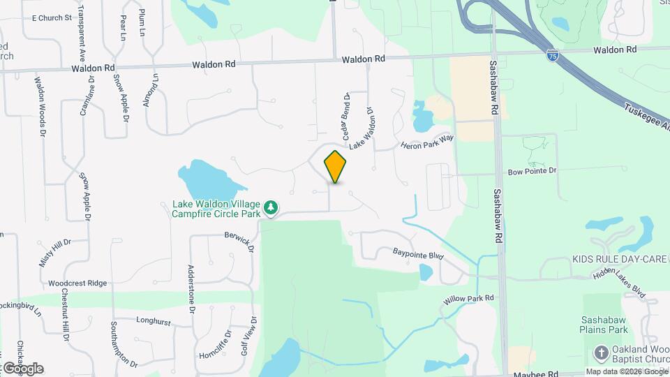 6206 Pine Needle Dr Map and Location Details