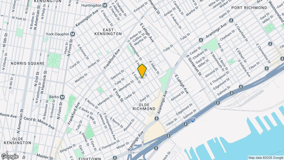 2336 E Sergeant St Map and Location Details