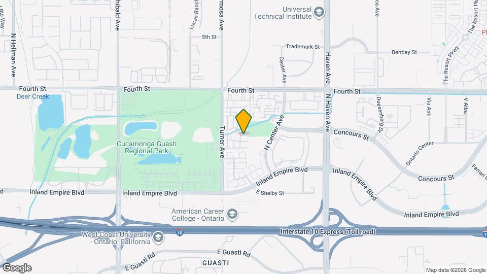 968 Turner Ave Map and Location Details