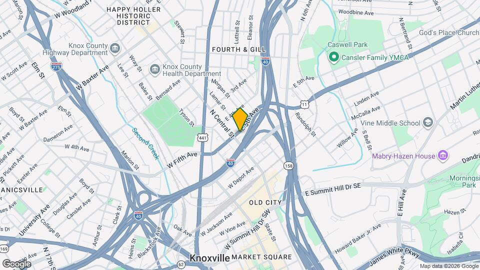 5th Avenue Apartments Mapa y Detalles de la Ubicación