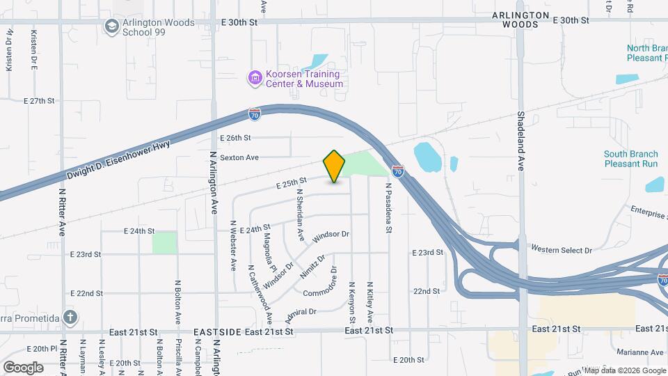 6256 Raleigh Dr, Unit 1D-1044 NW Yorktown Dr Map and Location Details