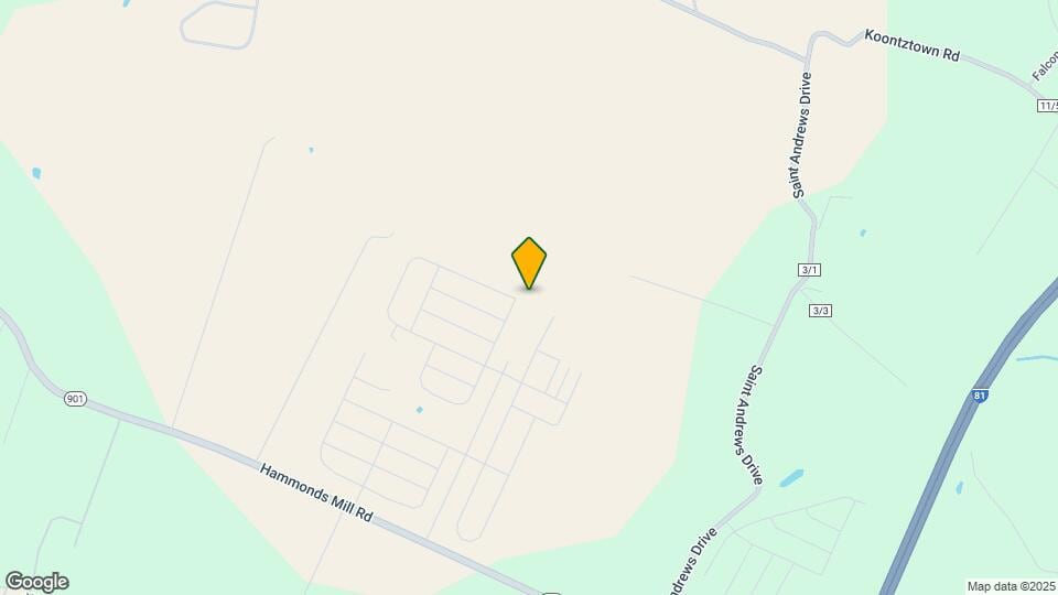 801 Otero Ln Map and Location Details