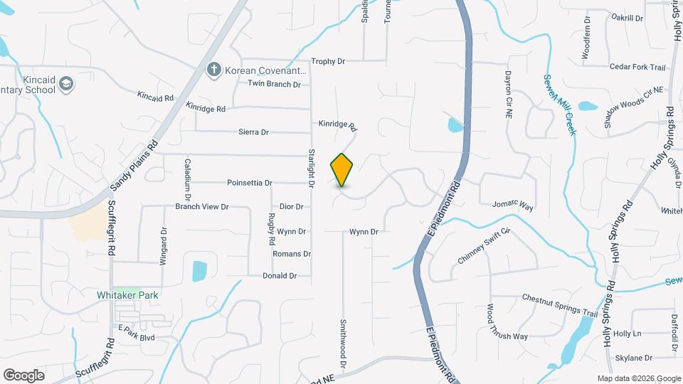 2073 Kinridge Rd Map and Location Details