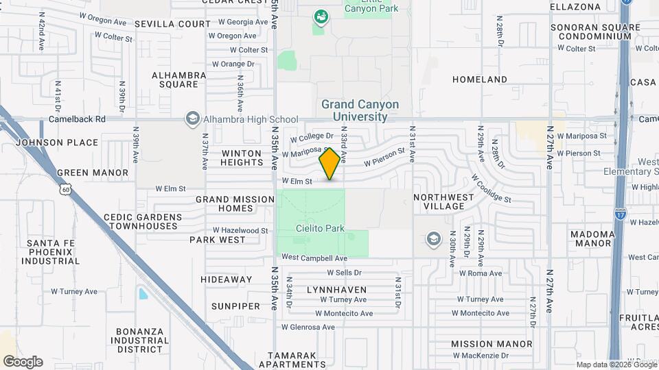 3315 W Elm St, Unit 3 Map and Location Details