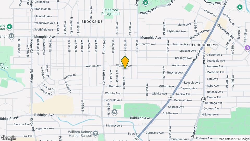 4427 W 49th St Map and Location Details