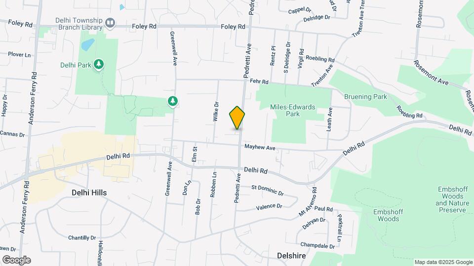425 Pedretti Ave Map and Location Details