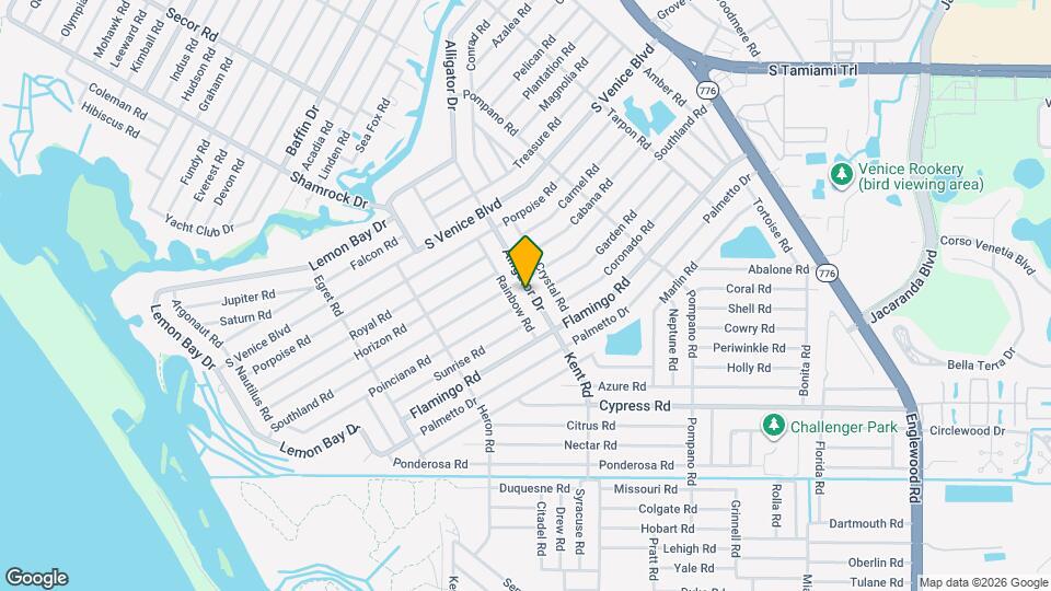 4632 Alligator Dr Mapa y Detalles de la Ubicación