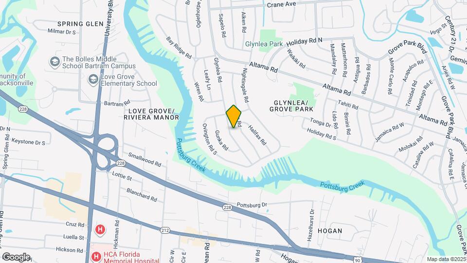 1059 Glynlea Rd Map and Location Details