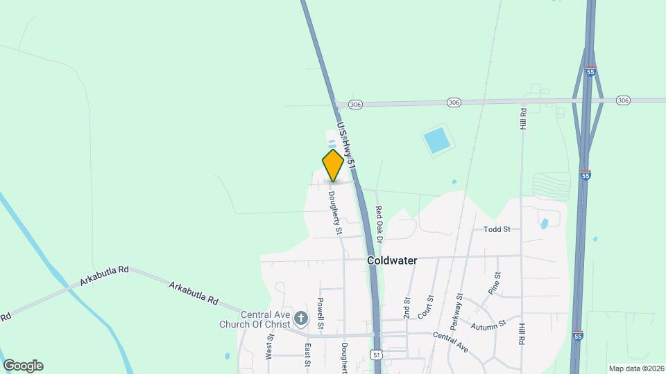 940 Dougherty St Map and Location Details