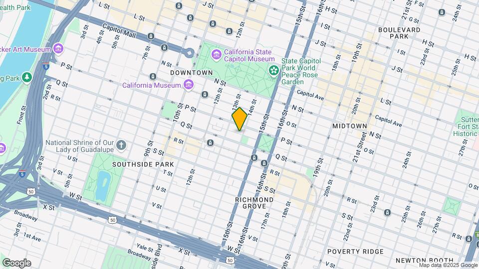 1616-1626 14th St Map and Location Details