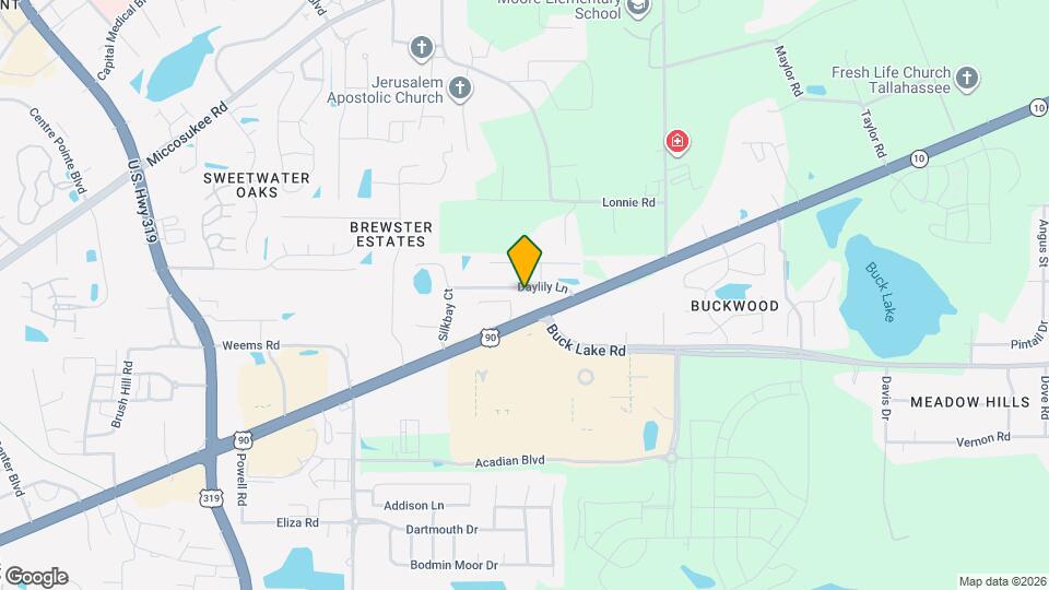 3535 Daylily Ln Map and Location Details