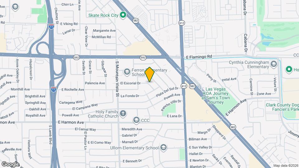 4832 El Escorial Dr Map and Location Details