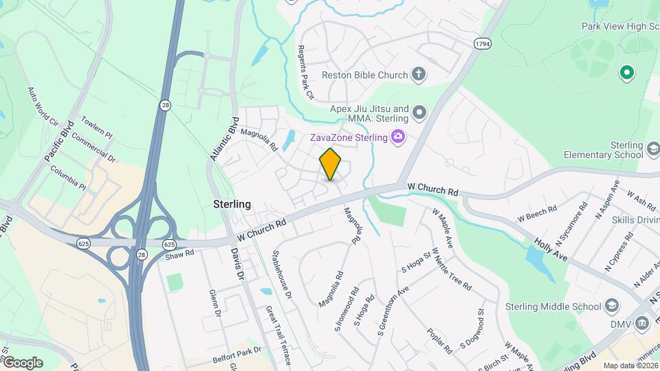 45590 Whitcomb Square Map and Location Details