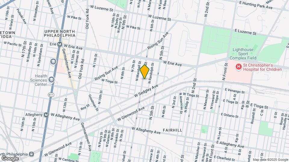 3527 N 6th St Mapa y Detalles de la Ubicación