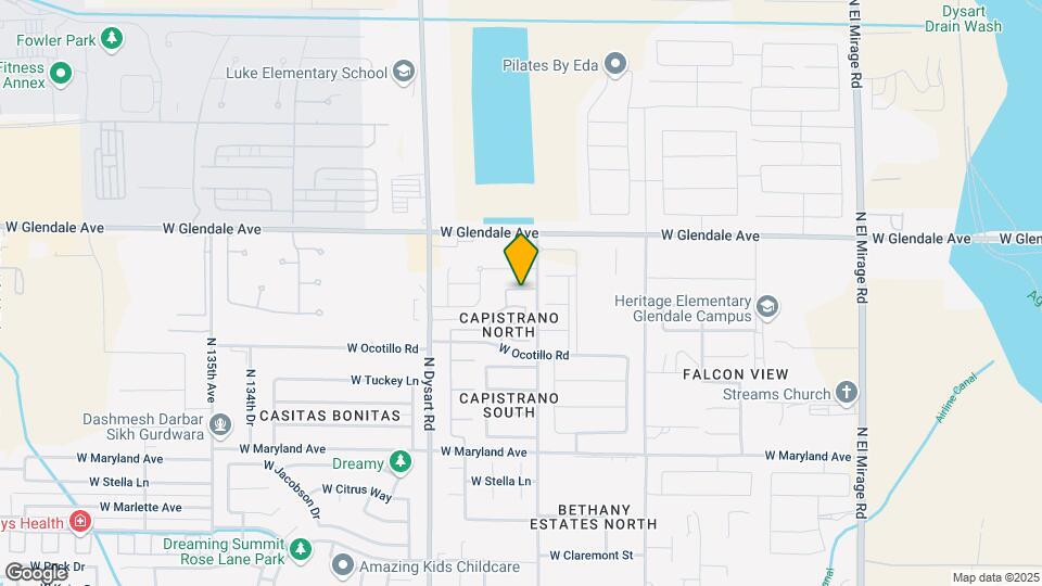 12921 W Fleetwood Ln Map and Location Details