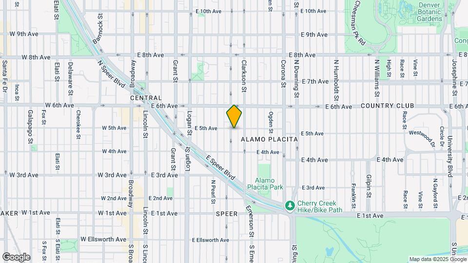 476 N Washington St Map and Location Details