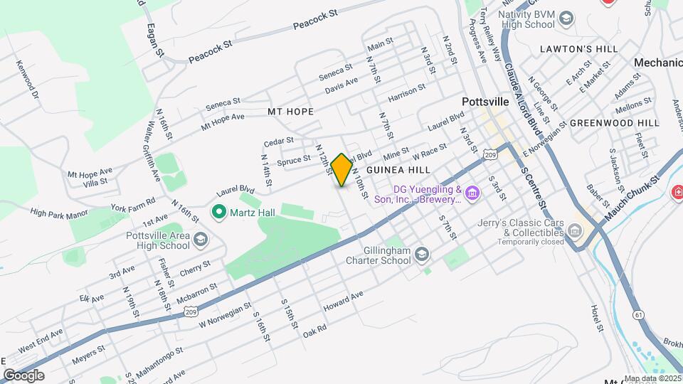 246 N 12th St Map and Location Details