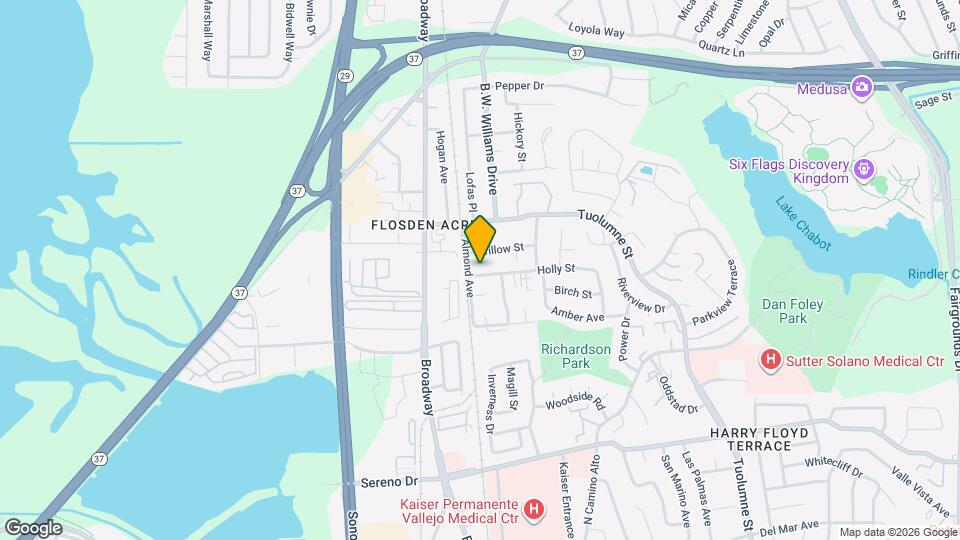 208 Holly St Map and Location Details