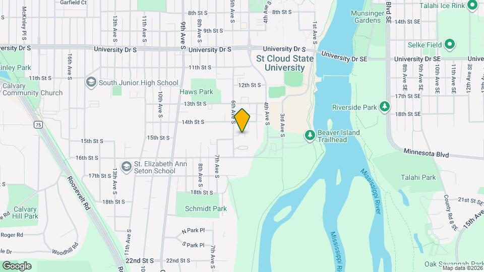 1420 6th Ave S Map and Location Details