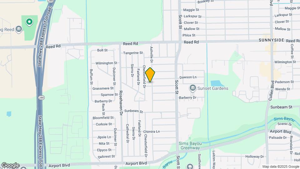 9518 Ashville Dr Map and Location Details