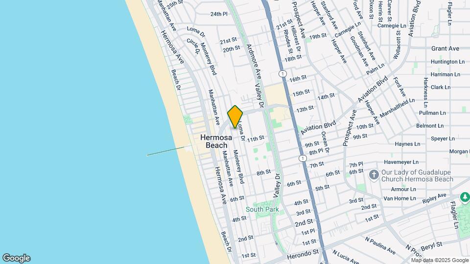 1136 Monterey Blvd Mapa y Detalles de la Ubicación