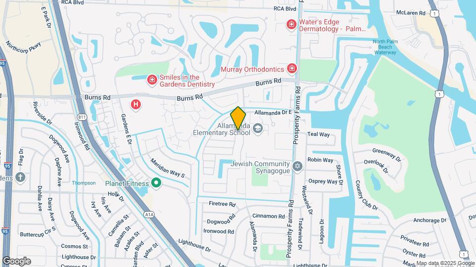 1073 Siena Oaks Cir E Map and Location Details