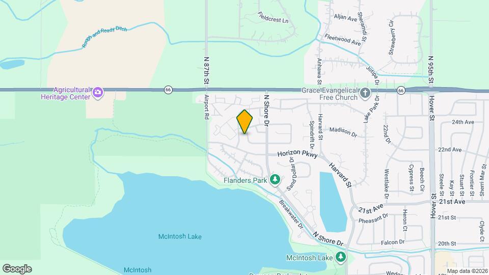 3125 Concord Way Map and Location Details
