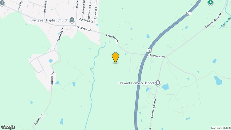 3144 Evergreen Rd Map and Location Details