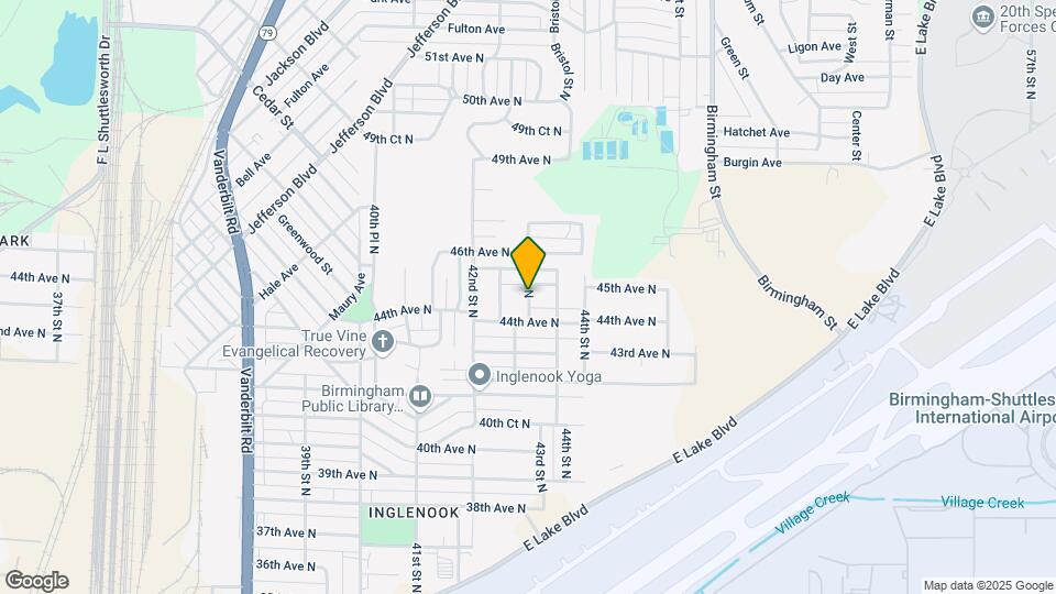 4418 43rd St N Map and Location Details