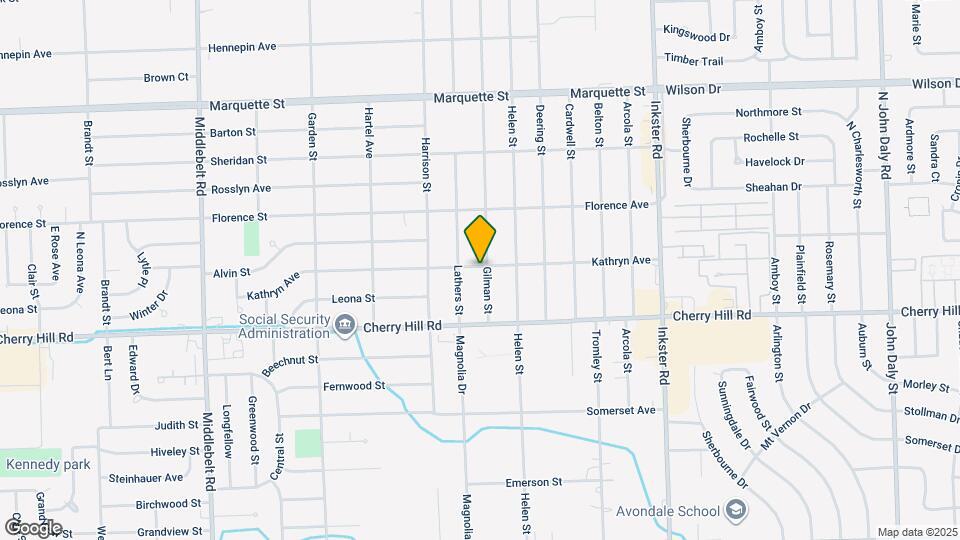 271 Gilman St Map and Location Details