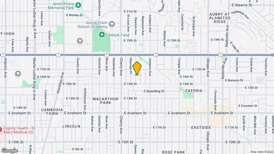 1515-1517 N Stanton Pl Map and Location Details