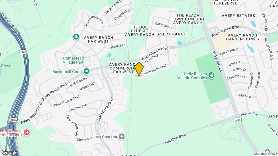 14109 Ballycastle Trail Map and Location Details