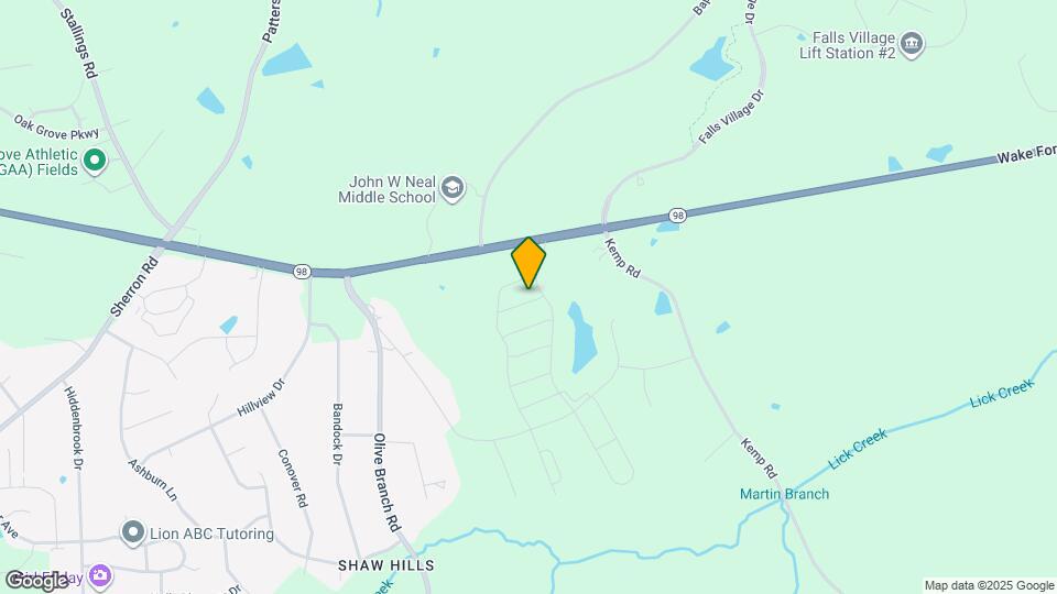 2008 English Saddle Ln, Unit 1/2 Map and Location Details