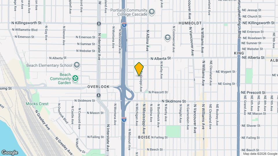 909-911-911 N Blandena St Map and Location Details