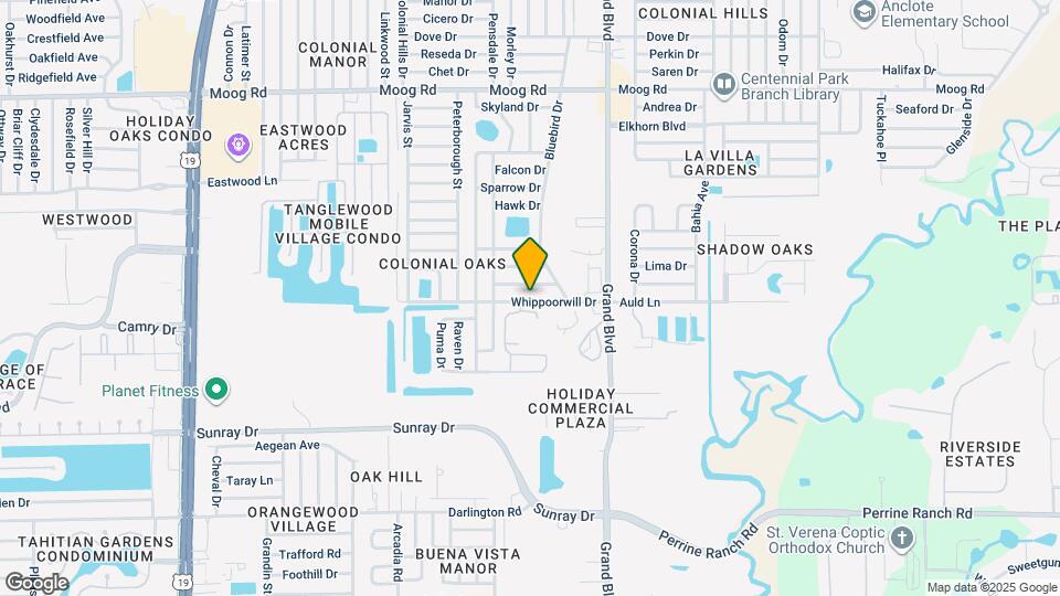 5307 Whippoorwill Dr Map and Location Details