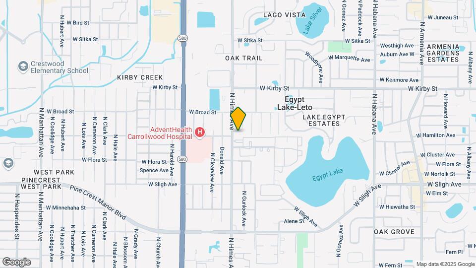 3418 Arbor Oaks Ct Map and Location Details