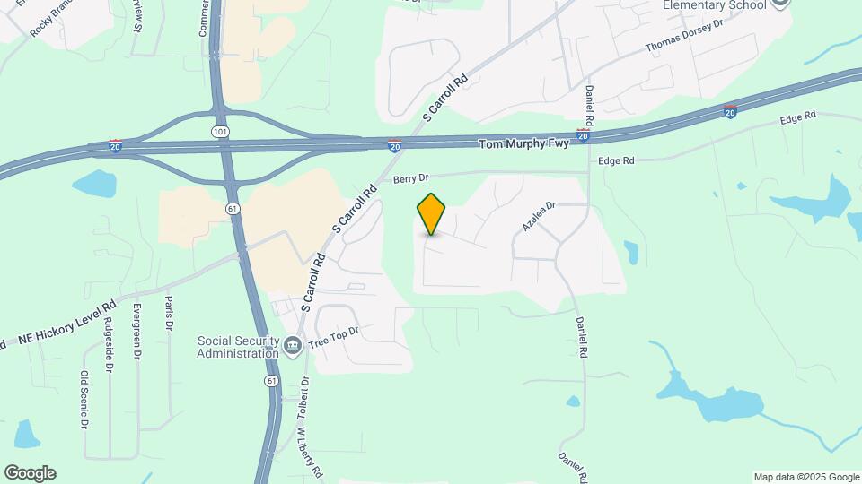 613 Amberwood Dr Map and Location Details