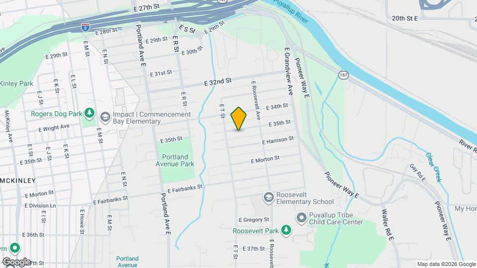 2018 E 35th St Map and Location Details