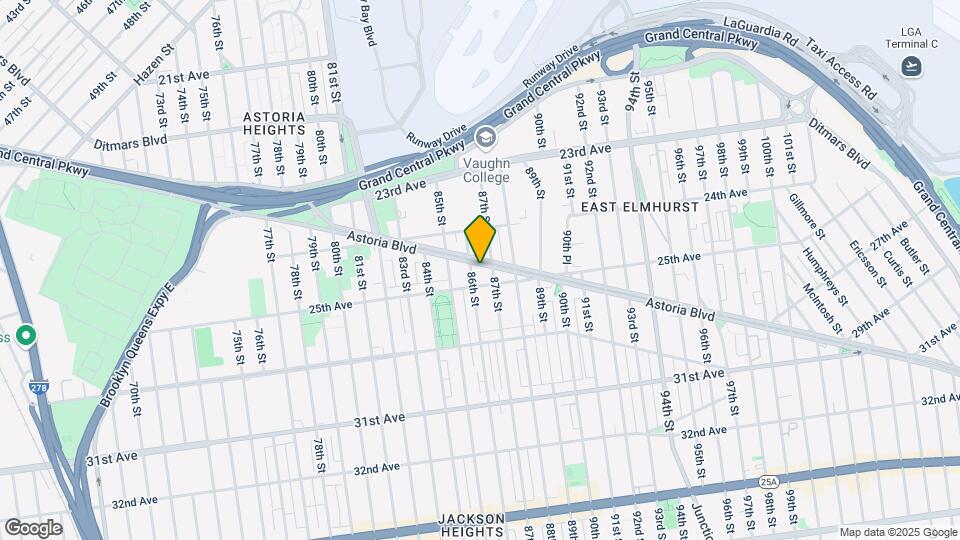 86-10 Astoria Blvd Map and Location Details