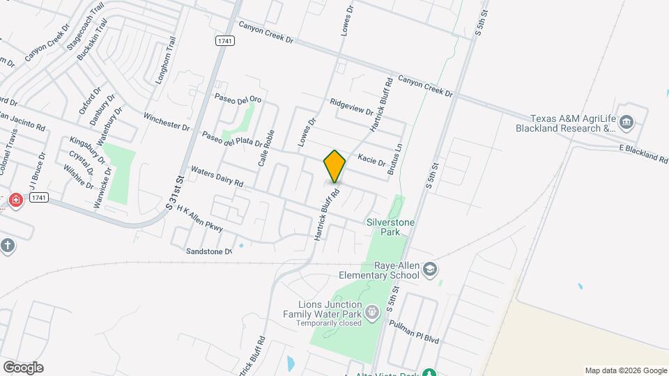 4706 Hartrick Bluff Rd Map and Location Details