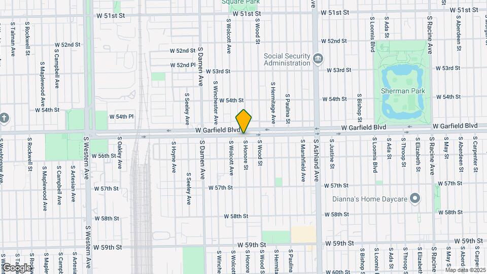1835 W Garfield Blvd Map and Location Details