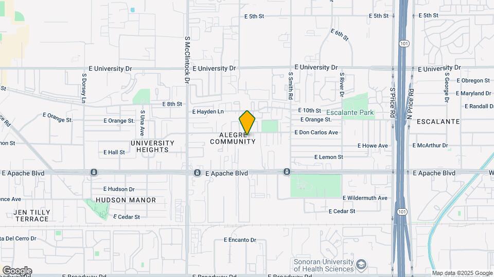Desert Willow Apartments Map and Location Details