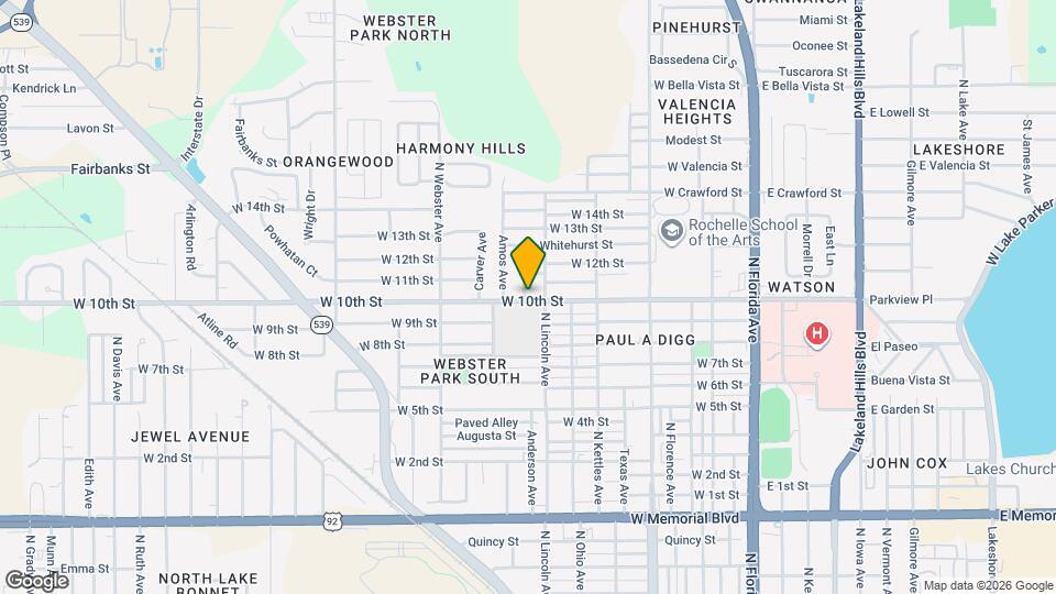 1405 Lotela Ave Map and Location Details