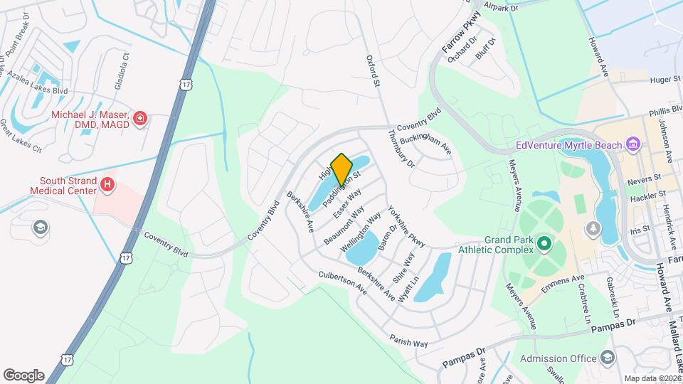 1749 Paddington St Map and Location Details