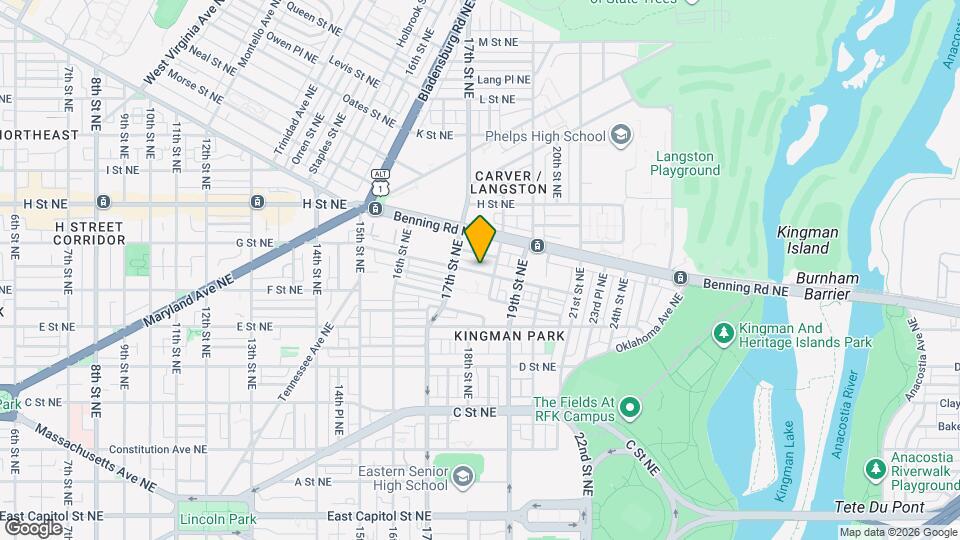 1766 Gales St NE Map and Location Details