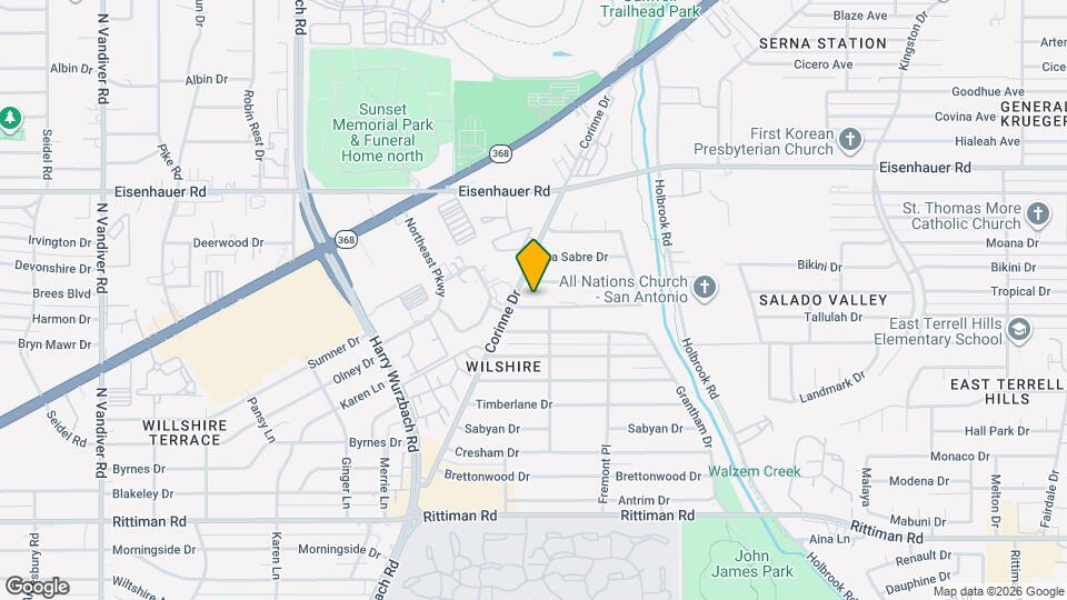 3615 Electra Dr Map and Location Details
