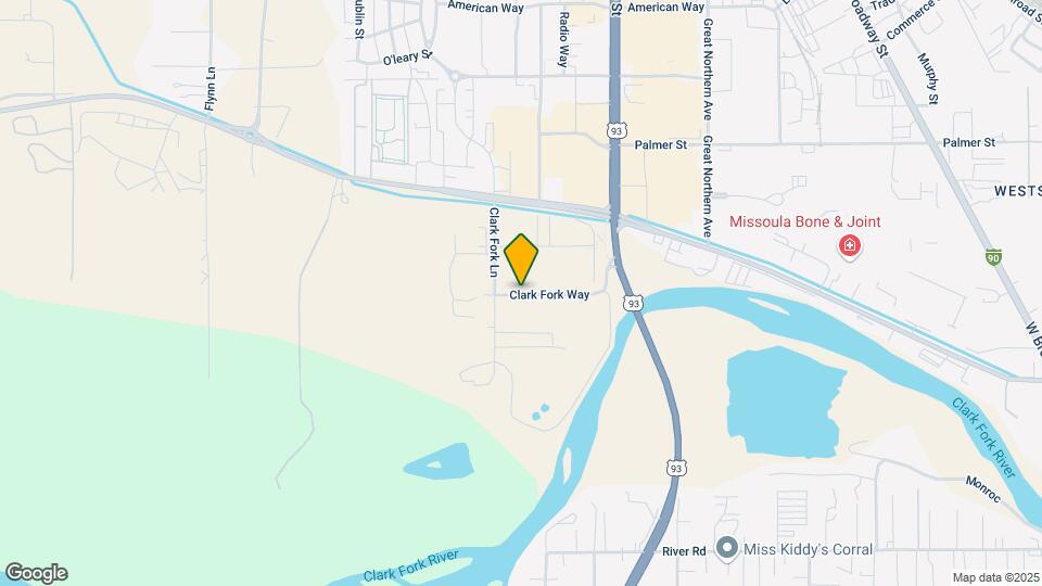3645 Clark Fork Way Map and Location Details