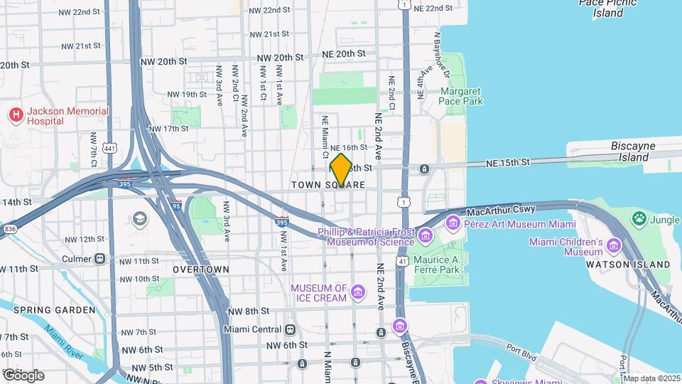 60 NE 14th St Mapa y Detalles de la Ubicación