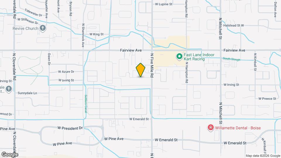 10731 W Florence Dr Map and Location Details